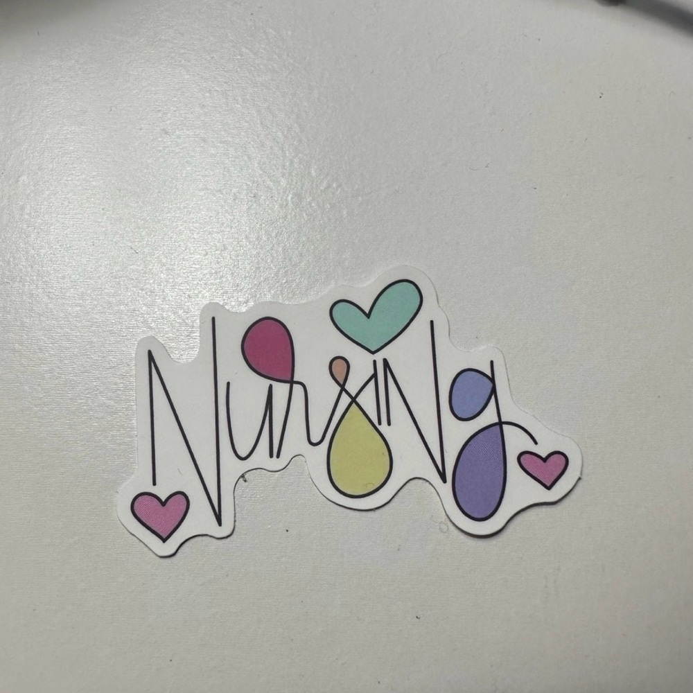Colorful Nursing Sticker